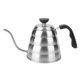 thumbnail image 1 of Cafetera de acero inoxidable de 1,2 L, tetera de goteo con cuello de cisne, tetera de boca larga con termómetro, 1 of 10