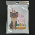 thumbnail image 3 of Longhaired Blue and Tan Chihuahua Easter Greeting Cards and Envelopes Pack of 8 7 in x 5 in, 3 of 3