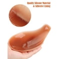 thumbnail image 4 of Deago Sticky Bra Silicone Adhesive Bra for Women Invisible Bras for Backless Strapless Dress Nippless Covers Push Up Bra, 4 of 9