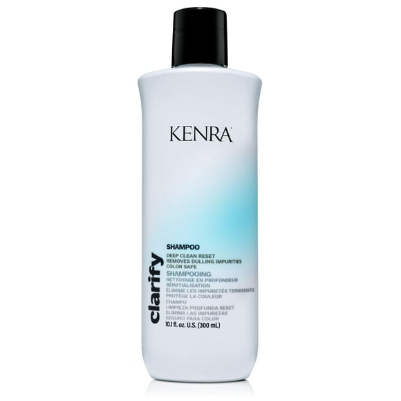 Kenra Shampooing Clarifiant Nettoyage en Profondeur Sans Danger pour les Couleurs Élimine les Dépôts Ternissants et les Accumulations de Produits Illumine les Cheveux Illuminés, Blanchis Ou Gris Publicité
