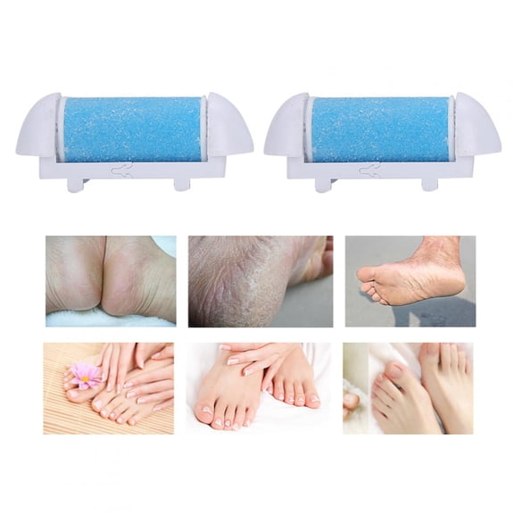 Pedi Replacement Rollers Heads Refills, Foot File Roller Head Replacement Electric Peeling Pedicure Callus Remover Accessories