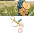 thumbnail image 6 of Key Chains for Car Keys, Cute Keychains, Zinc Alloy Rustproof Anti-allergy Flower Keychain for Women for Backpack Purse Handbag Bag Earphone Case Decoration, 6 of 7