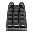 thumbnail image 1 of Clavier de Jeu, Mini Clavier à 12 Touches Interrupteur Bleu Programmable pour Bureau, 1 of 7
