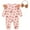 Pink, variant on Aayomet Baby Bodysuit Winter Winter Baby Boy Girl Solid Romper Unisex Hooded Outfit Clothes Waffle Cotton Button Jumpsuits,Pink 12-18 Months