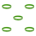 thumbnail image 3 of Eigraketly 5 Pieces Personalized Bracelet Fashion Men Warning Printed Supple Elderly Language Wristband Chains Hand Sports Engraved Women Type2 NO2, 3 of 6