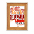 thumbnail image 1 of Germany City Name Map Style Pattern Desktop Wooden Photo Frame Display Picture Art Painting Multiple Sets, 1 of 3
