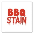 thumbnail image 1 of DistinctInk Custom Bumper Sticker - 6" x 6" Decorative Decal - White Background - BBQ Stain Barbecue, 1 of 2