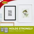 Command Picture Hanging Strips, Medium, White, Indoor Use, 6-Pairs ...