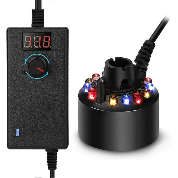Mist Maker Fogger Water Fountain Pond Fog Machine Atomizer Air Humidifier Haloween Smoke Machine Bl