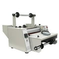 thumbnail image 3 of 14 Inch Steel Roller Thermal Laminator Hot and Cold Laminating Machine 110V with Winding Mechanism, 3 of 10