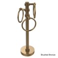 thumbnail image 5 of Vanity Top 3 Towel Ring Guest Towel Valet - Polished Nickel / Dotted, 5 of 5