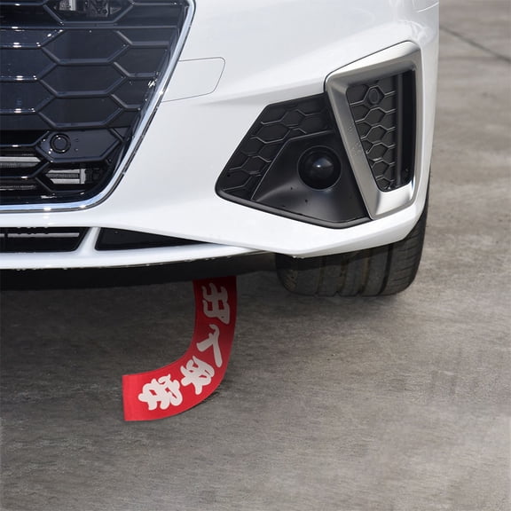 BESTYASH 2Set Tow Strap Car Towing Strap Red Nylon Recovery For Vehicle Enthusiasts