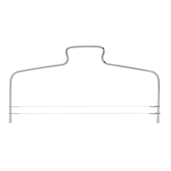 XKHBDL Adjustable Cake Slicer Small Cake Cutter Slicer for Leveling Tops of Layer Cakes Professional Baking Tool with Stainless Steel Wires