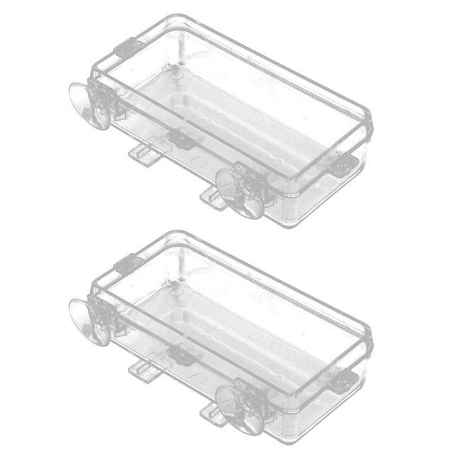 Reptile Anti Escape Feeder, Plastic Transparent Design Accessories Reptile Feeder Sturdy And Durable For Reptile For Snake For Lizard For Horned