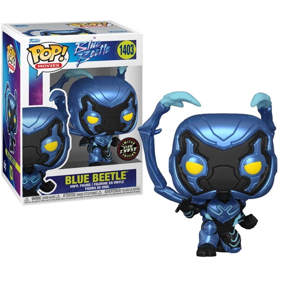 Funko DC POP! Movies Blue Beetle Vinyl Figure (Chase)
