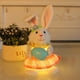 thumbnail image 5 of Adornos luminosos de conejito de Pascua con luz LED, lindos muñecos de Pascua felices, juguetes para niños Hugtrwg Para estrenar, 5 of 7