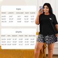 thumbnail image 2 of Lochas Women Pajamas Set Pyjama Sleepwear Nightwear Loungewear Homewear 2PCS Plus Size, 2 of 8