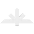 thumbnail image 2 of 36"W x 16 1/2"H x 2"D x 4"F, 11/12 Pitch, Kennewick Architectural Grade PVC Gable Bracket, 2 of 8