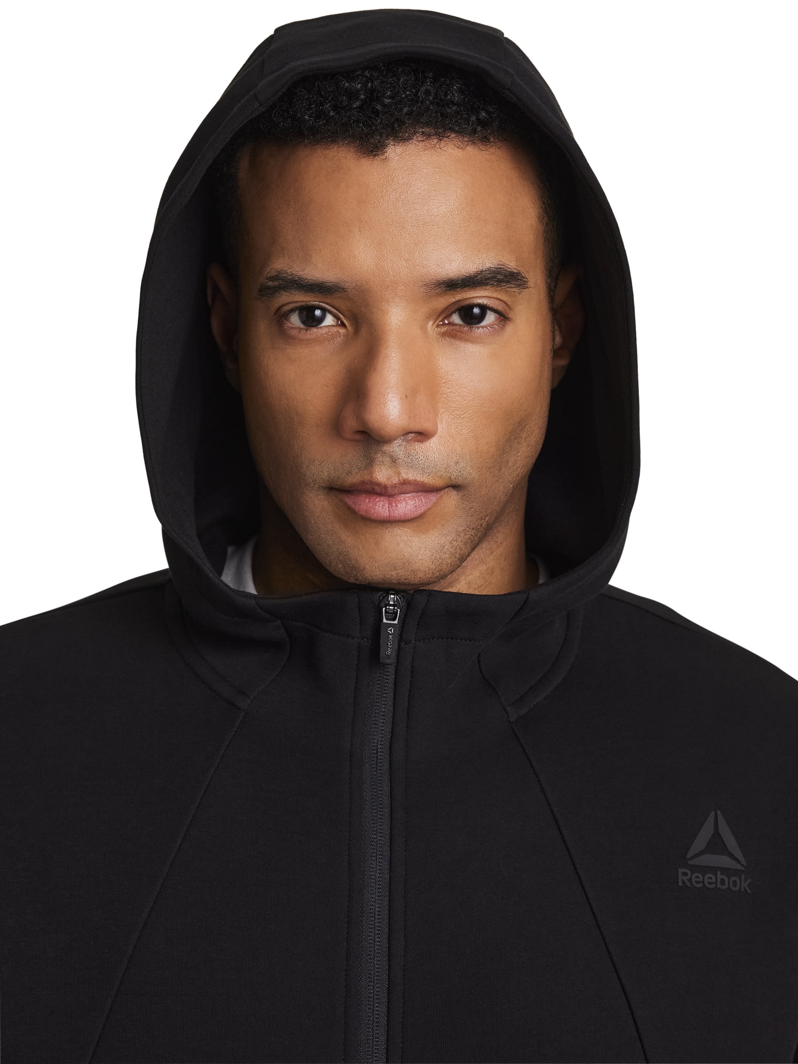 Reebok Men's and Big Men's Momentum Fleece Full Zip Hoodie, Sizes XS-5XL