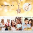 thumbnail image 5 of Sea Turtle Urn Necklace for Ashes Cremation Necklace for Human / Pet Memorial Urns Pendant Jewellery with Funnel Filler Keepsake Memory Jewelry, 5 of 8