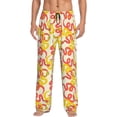 thumbnail image 2 of Lsque Snake Print Men's Pajama Pants, Lounge Pant - Comfortable Home Wear,Elastic Waistband, Stylish Design-Small, 2 of 9