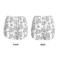 thumbnail image 5 of Picia Sea Turtle Pattern Women's 2 in 1 Athletic Running Shorts High Waisted Workout Casual Gym Sweat Shorts with Comfy Liner Zipper Pockets-X-Large, 5 of 9