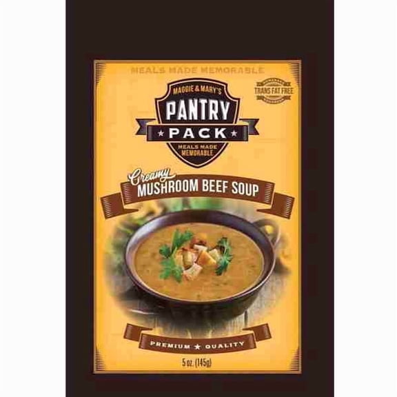 Pantry Pack Creamy Mushroom Beef Soup
