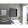 thumbnail image 5 of Gabinete de Baño Excelsior C/3 Entrepaños Madera Chocolate, 5 of 5