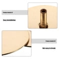 thumbnail image 3 of LOLIPPYY Deadbolt Cover Plate Golden Iron For Homeowners Lock Hole Cover 1Pack, 3 of 8