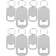 thumbnail image 5 of 8 Uds. Llaveros con abrebotellas de cerveza de Metal, abridores de botellas DIY, abridores de cervezas en blanco, 5 of 6