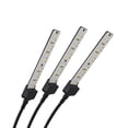 thumbnail image 4 of Tri Head Plant Grow Light 5 Engranajes Regulables Plant Grow Light 360 Grados Ajustable Led Grow Light Con Clip Plant Grow Lamp Con Apagado Automático 4/8/12H Temporizador Para Plantas De Interior Moyic HA027250-01, 4 of 6