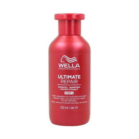 Wella Professionals Ultimate Repair Professional Shampoo en crema ligero para cabello dañado, 250 ml