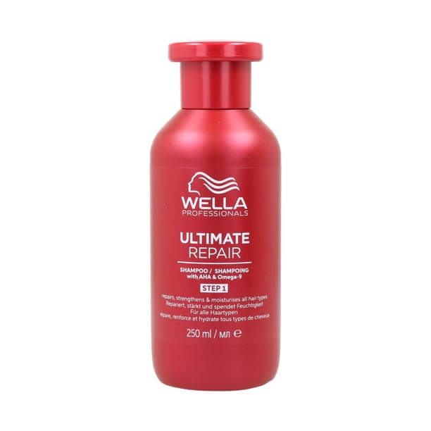 Wella Professionals Ultimate Repair Professional Shampoo en crema ligero para cabello dañado, 250 ml
