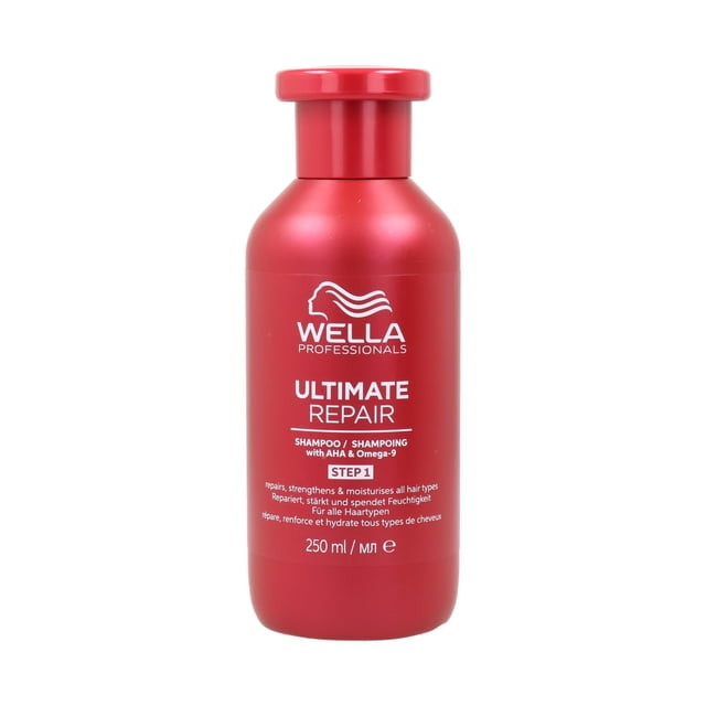 Wella Professionals Ultimate Repair Professional Shampoo en crema ligero para cabello dañado, 250 ml