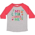 thumbnail image 3 of Inktastic My Tia Loves Me Niece Girls Toddler T-Shirt, 3 of 5