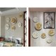 thumbnail image 3 of Resina 3D Artesanías Flores Artes Creativo Hecho A Mano Lotus Fish Etiqueta De Pared Sa De Estar Decoración Del Hogar Murales Colgantes De Pared M Baoblaze Artesanía de resina 3D Mural de pared, 3 of 8