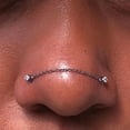 thumbnail image 3 of F136 Titanium Chain and Hinged Earring for EAR PIERC Ear Chain Labret Lip Sling Diy Originality Body Piercing Jewelry FJH, 3 of 7