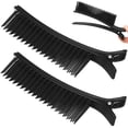 thumbnail image 1 of WEUVEB 3Ud Clips Para Peinados De Salón Resistentes De ABS En Color Negro, 1 of 6