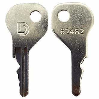 Replacement Key for D & D Technologies 62462