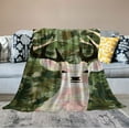 thumbnail image 2 of ARISTURING Deer Camouflage Throw Blanket Cozy Plush Camo Hunting Flannel Ultra Soft Blankets Unisex Lightweight Fuzzy Party Blanket Gifts for Adult Men Bed Couch Sofa, 2 of 6