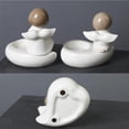 thumbnail image 4 of Birdeem Ceramic Angel Candlestick, 4 of 6