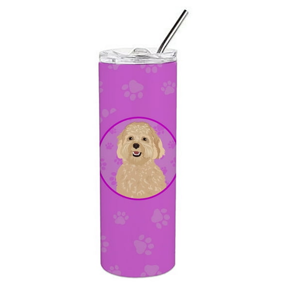 Doodle Fawn #1 Stainless Steel 20 oz Skinny Tumbler 3 in x 8.25 in