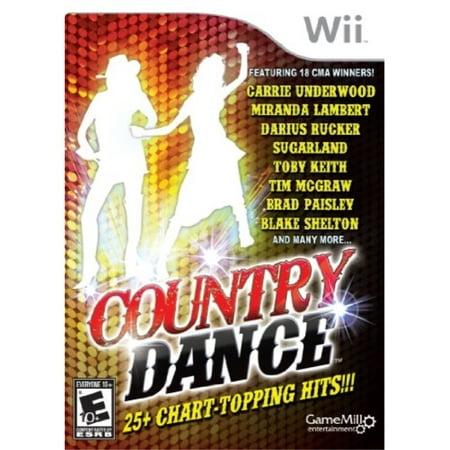 Country Dance, Game Mill, Nintendo Wii, (Best Wii Dance Mat Games)