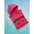 thumbnail image 3 of Gothic Style Chicago Hoodie Women -Image by Shutterstock, Female Large, 3 of 4
