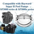 thumbnail image 2 of suyin Spx3100D Pool Pump Lid Replacement For Hayward Super Ii Pump Sp3000 Series, 2 of 9