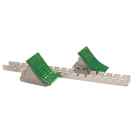 Grand Prix Starting Block For Track & Field – Heavy-Duty Aluminum Cast, Adjustable Pedals With 4 Angles, 3 Anchor Nails, Rust-Proof Steel