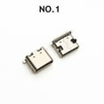 thumbnail image 3 of Quaqdae Usb Connector Socket 100Pcs/Lot 10Models Type-C Usb Charging Dock Connectors Mix 6Pin And 16Pin Use For Phone And Digital Product Repair Kits, 3 of 4