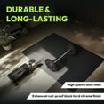thumbnail image 6 of HANDBODE Olympic Barbell Bar 4 ft Weightlifting Bar for Powerlifting, Bench Press, Deadlift, Squat - 500 lb Capacity, Home & Gym Strength Training, 28mm diameter, Silver & Black, 6 of 10
