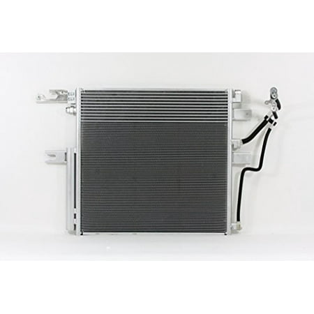 A-C Condenser - Cooling Direct : For/Fit 3886 Dodge RAM 2500 6.7L Ram 3500 Ram 3500 6.7L WITH BUILT IN TRANSMISSION OIL COOLER ONLY