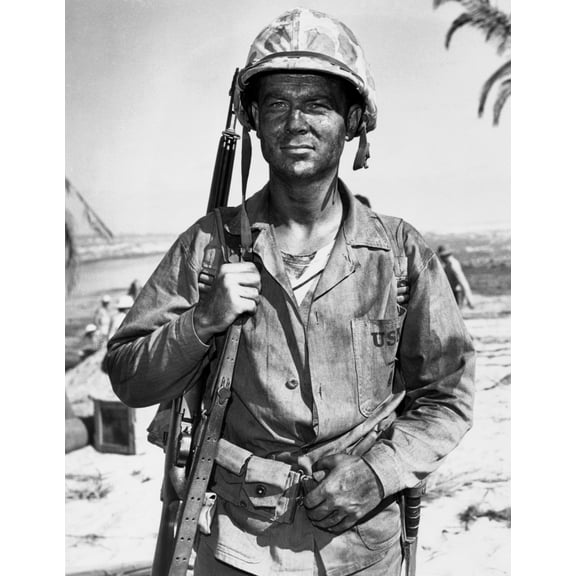 Sands Of Iwo Jima Arthur Franz 1949 Photo Print (16 x 20)